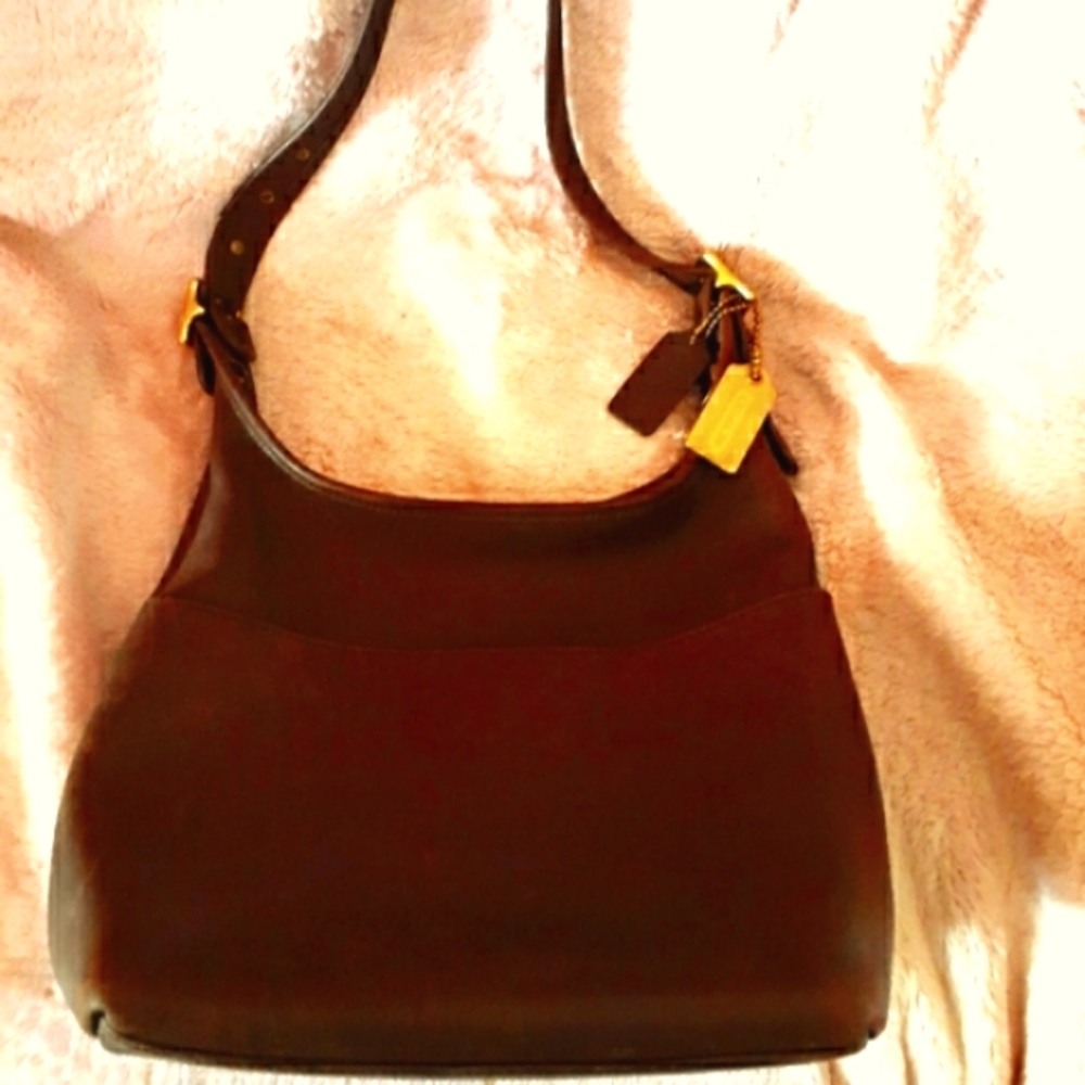 Coach soft dark brown